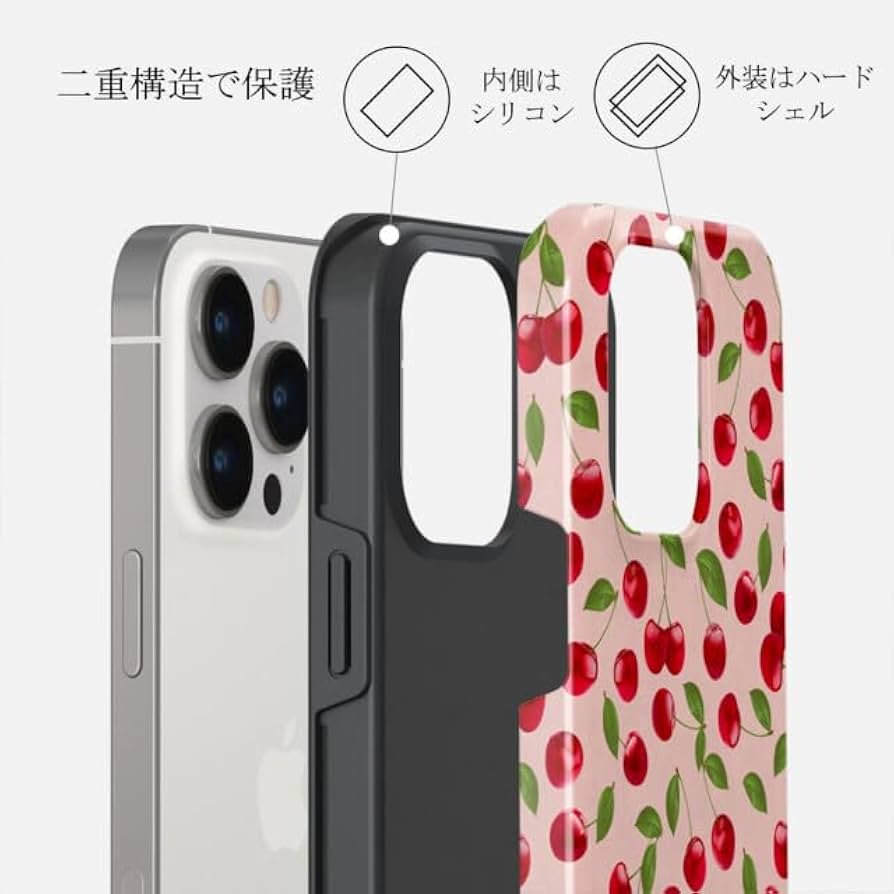 Amazon.co.jp: [ BURGA ] 正規品 iPhone 15 Pro スマホケース