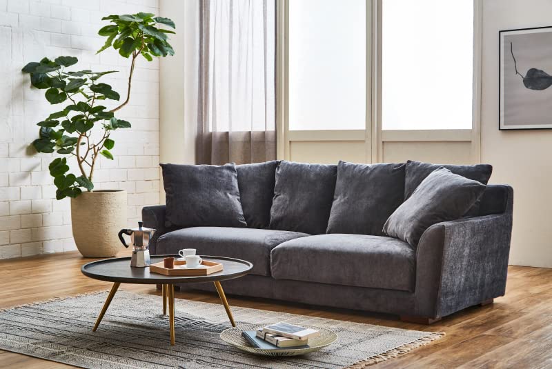 Amazon.co.jp: 大川家具 ソファ ソファー 3人掛け 三人掛け ダージリー