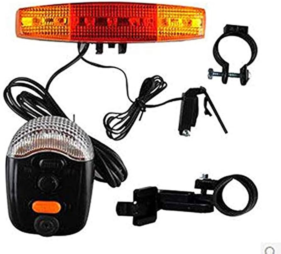 Amazon.co.jp: 自転車 テールライトウィンカー ブレーキ ランプ 防水
