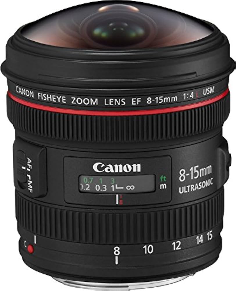 Amazon.com : Canon EF 8-15mm f/4L Fisheye USM : Camera Lenses