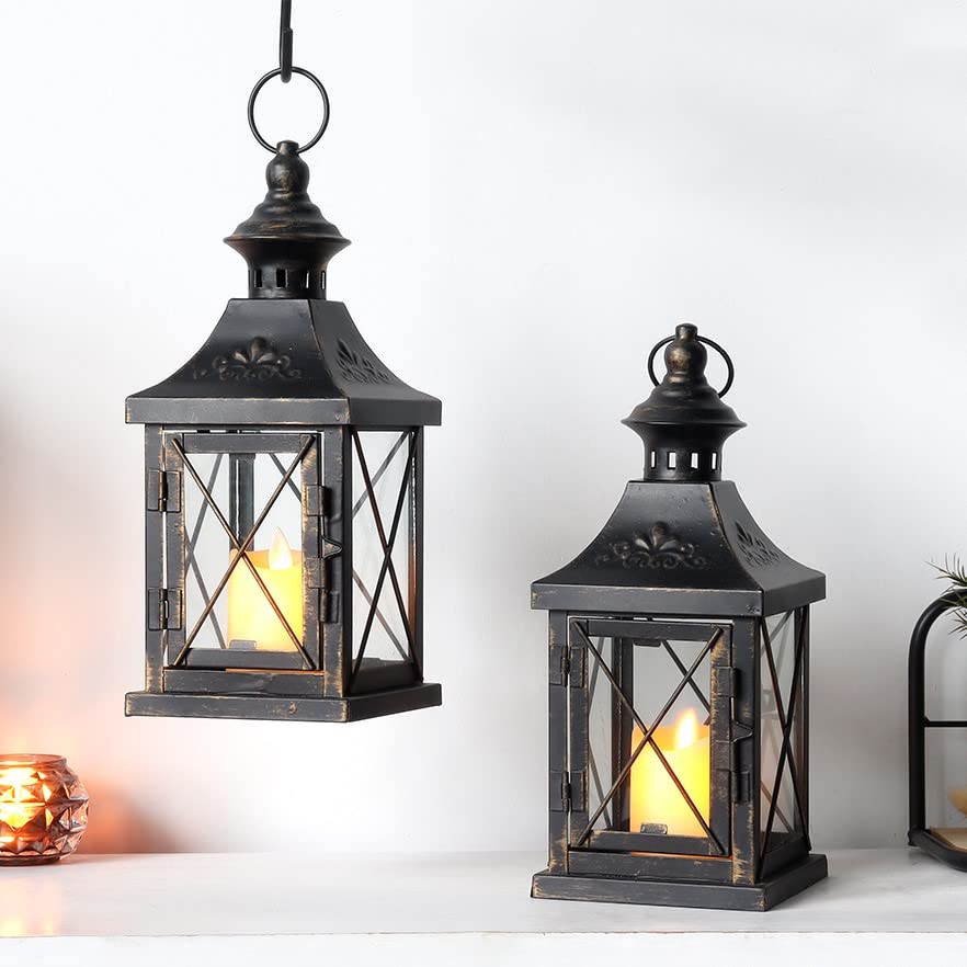 Amazon.co.jp: TRIROCKS 2個セットキャンドルホルダー 高さ27cm メタル