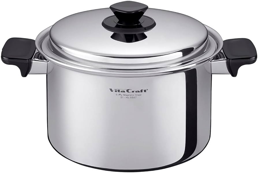 Amazon.co.jp: Vita Craft ビタクラフト Vシリーズ 両手鍋 L IH 対応