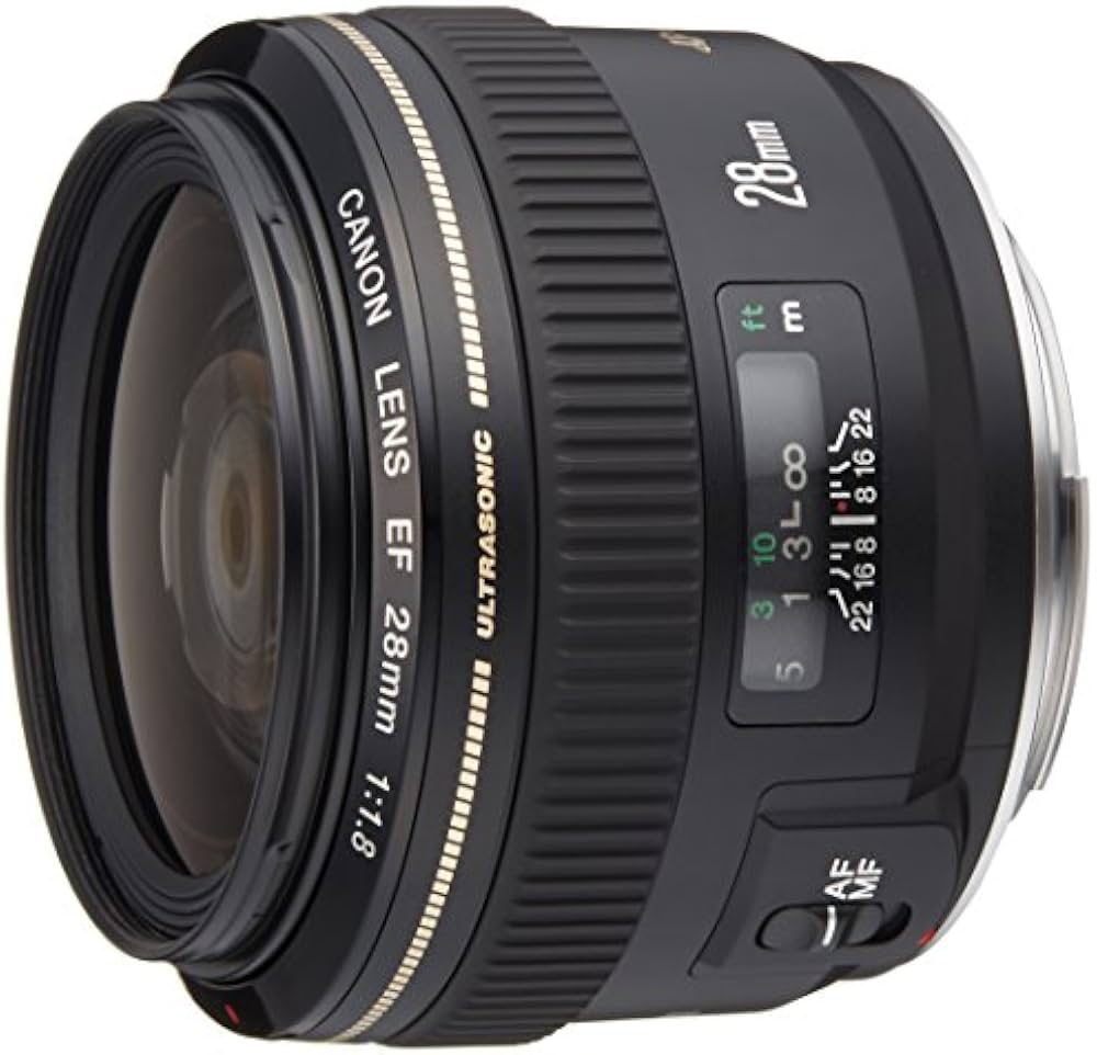 Amazon.co.jp: Canon 単焦点レンズ EF28mm F1.8 USM フルサイズ対応
