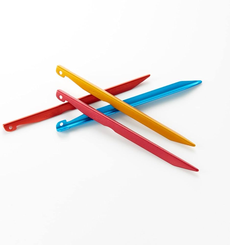 Amazon | プロモンテ(PuroMonte) アルミカラーペグ10本セット ブルー