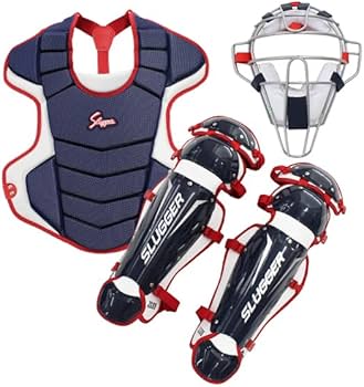 Amazon | 久保田スラッガー 防具 軟式用 キャッチャー防具 3点セット