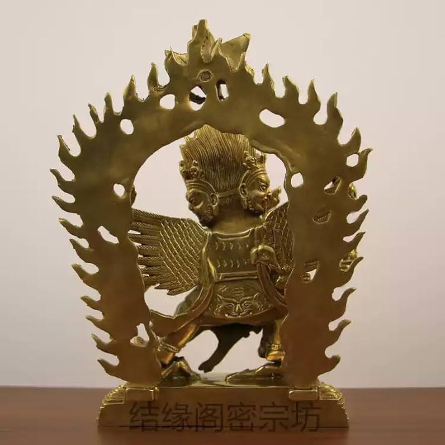 Amazon｜仏像 馬頭観音（馬頭明王）24cm【チベット仏教】観世音菩薩