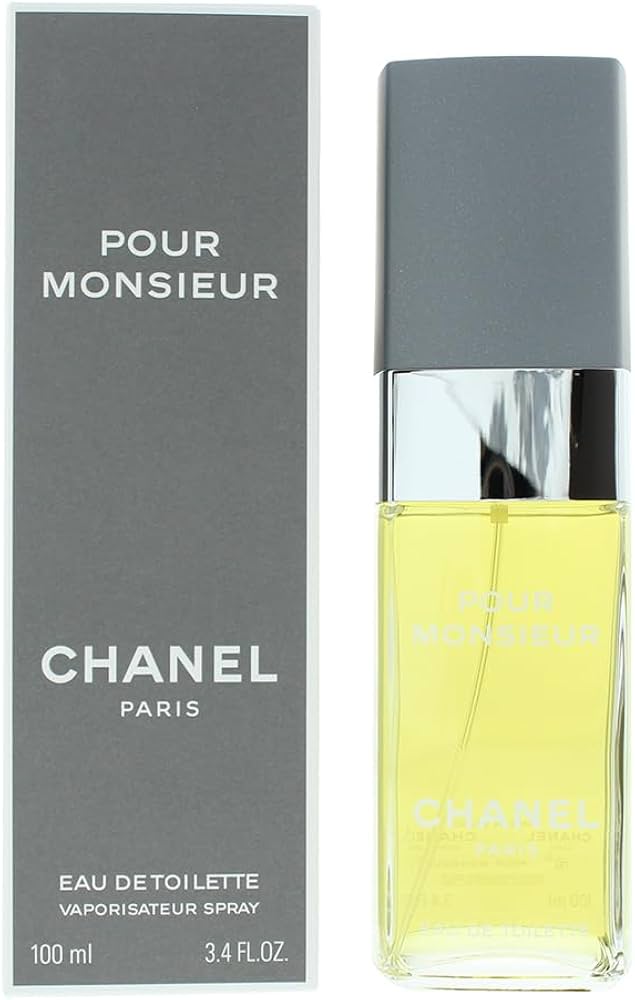 Amazon.com : Pour Monsieur by Chanel for Men, Eau De Toilette, 3.4