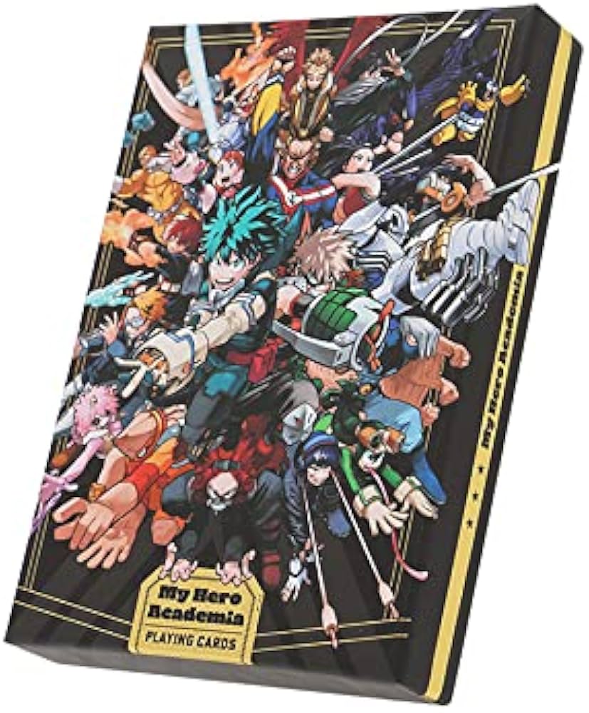 Amazon.co.jp: ヒーローアカデミア展 原画展 グッズ 箔押しトランプ