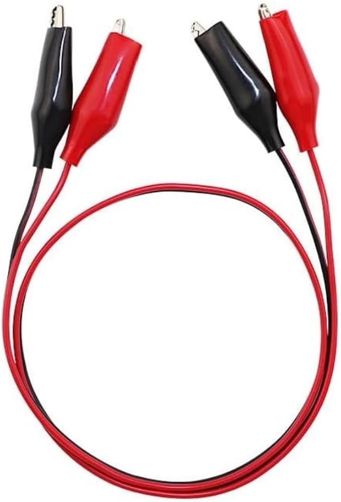 Amazon | ノーブランド品ワニ口クリップ電気コネクタテストリード