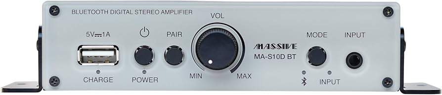 Amazon.co.jp: オースミ電機 MASSIVE Bluetooth小型デジタルステレオ