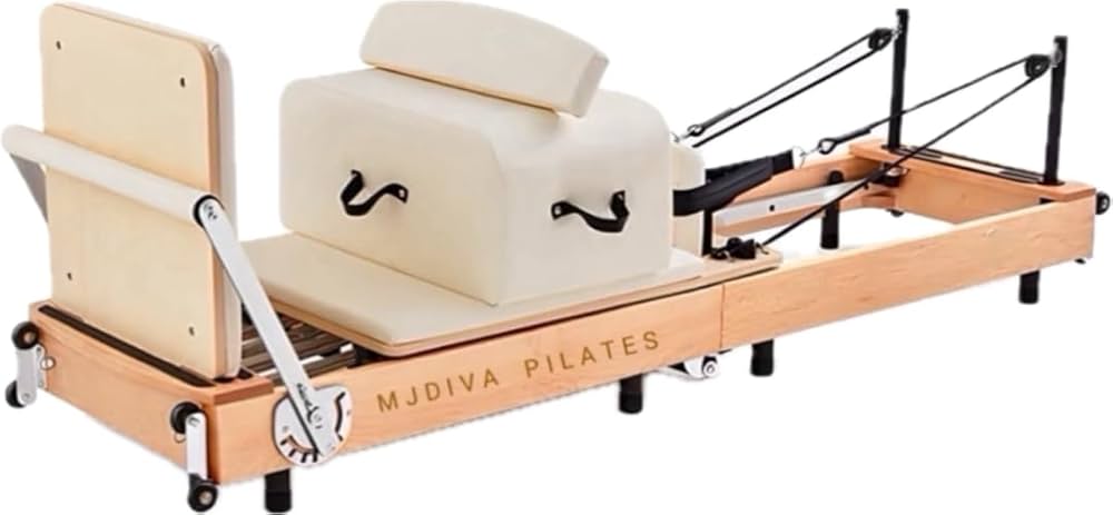 Amazon.co.jp: 《MJDIVA 折畳式木製ピラティスリフォーマー