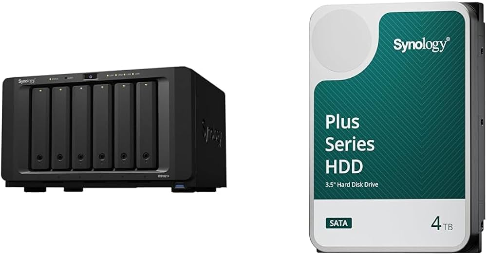 Amazon.co.jp: Synology NAS 6ベイ DiskStation DS1621+ & Synology