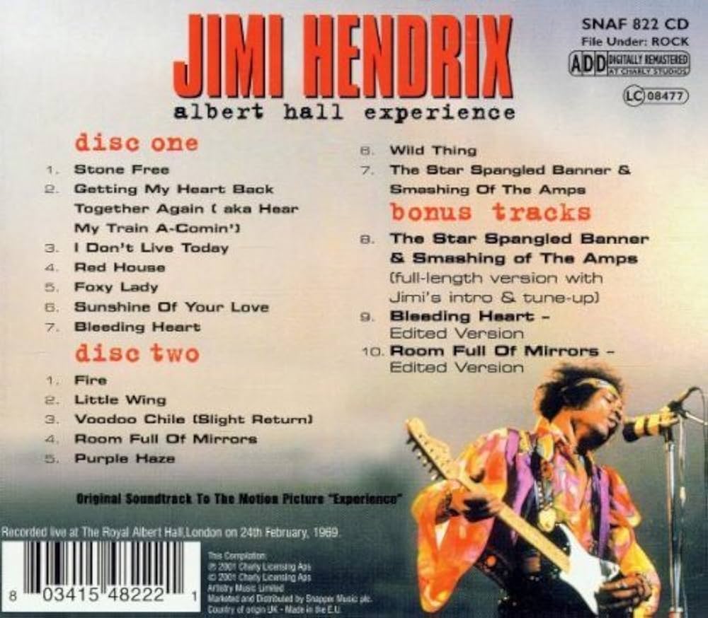 Amazon.co.jp: アルバート・ホール・エクスペリエンス: ミュージック