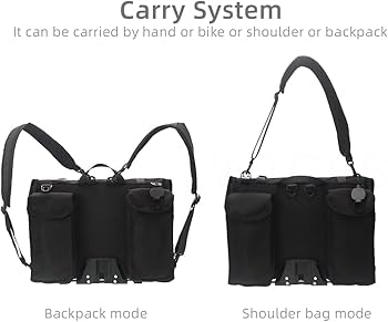 Amazon.co.jp: TWTOPSEブロンプトン折りたたみバイク用の自転車バック