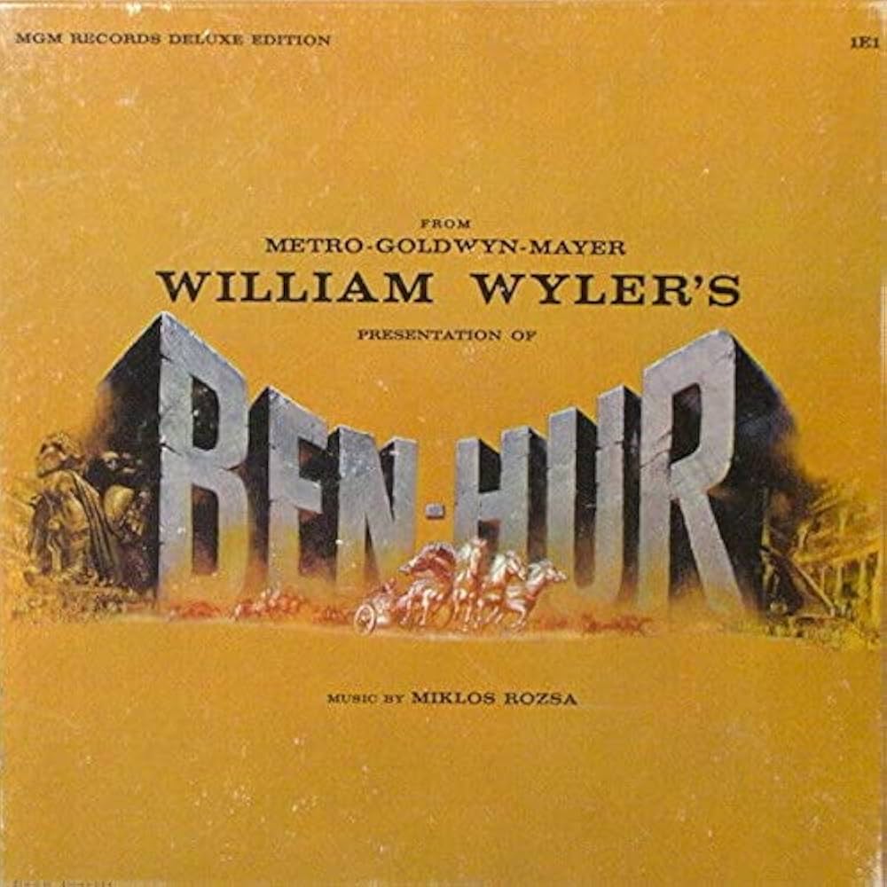 Amazon.com: Miklos Rozsa - Ben-Hur - Soundtrack 1959 MGM Deluxe