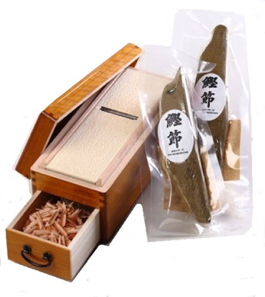 Amazon.co.jp: ちきり清水商店 鰹節削り器セット KO-200(かつ節2本入り