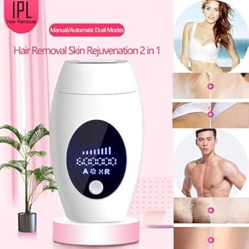 Amazon | ハンドヘルド IPL脱毛器 600,000放出 無痛 ビキニ脱毛 USB