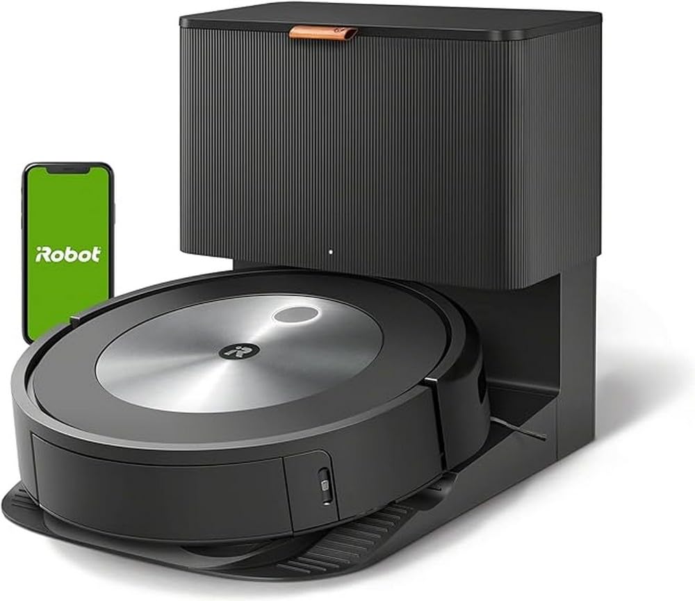iRobot Roomba J7+ Floor Cleaning Robot, Black : Amazon.in: Home
