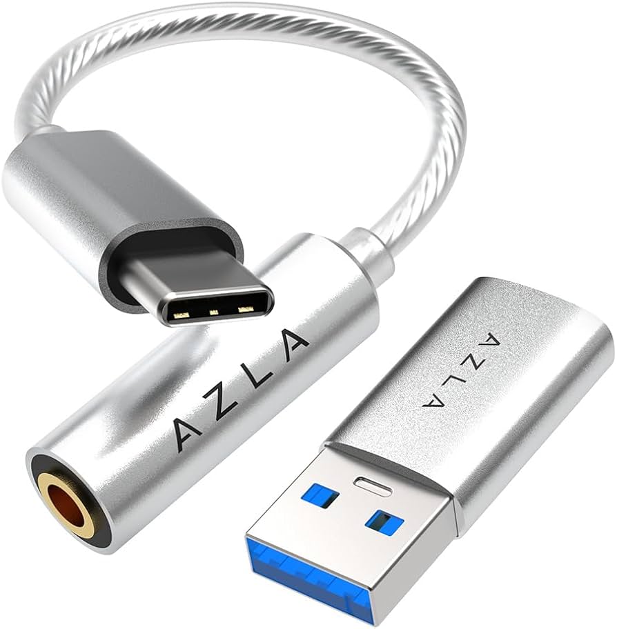 Amazon.com: AZLA A100 Smart DAC – USB C to 3.5mm Audio Adapter