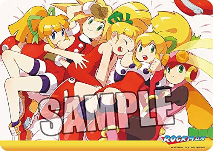 Amazon.co.jp: キャラクター万能ラバーマット ロックマン「ロール