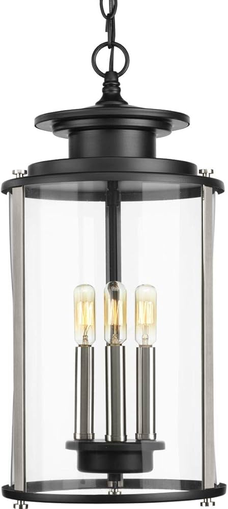 Progress Lighting P550012-031 Squire Outdoor, Black, 20.25x9.88x9