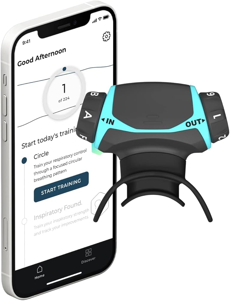 Amazon.co.jp: エアロフィット アクティブ ターコイズブルー 呼吸筋