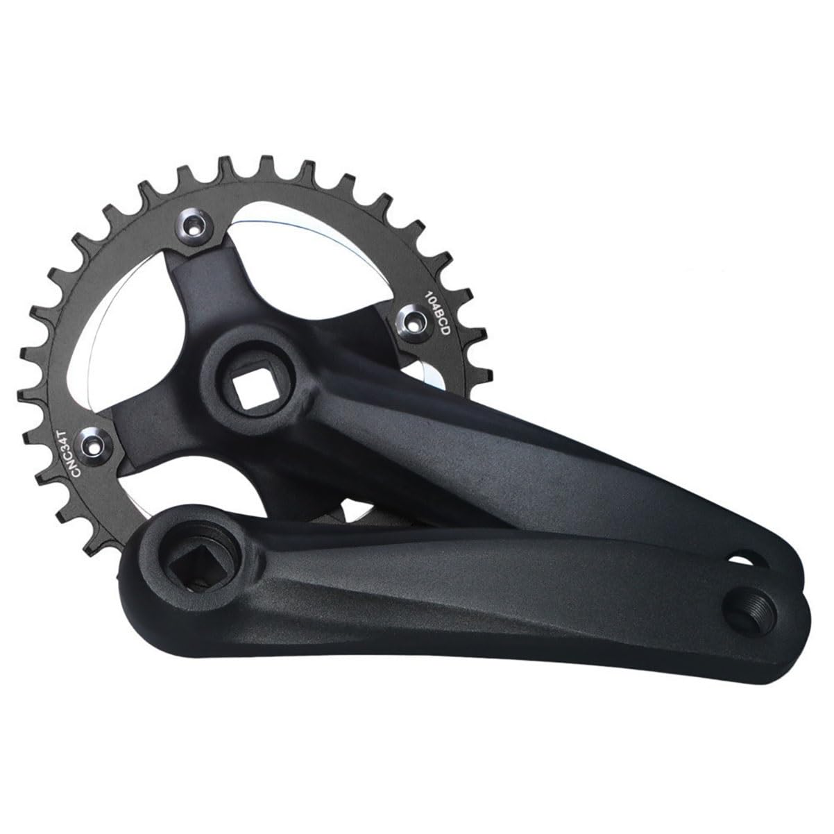 Amazon.co.jp: スクエアテーパークランクセット 152mm/165mm/170mm