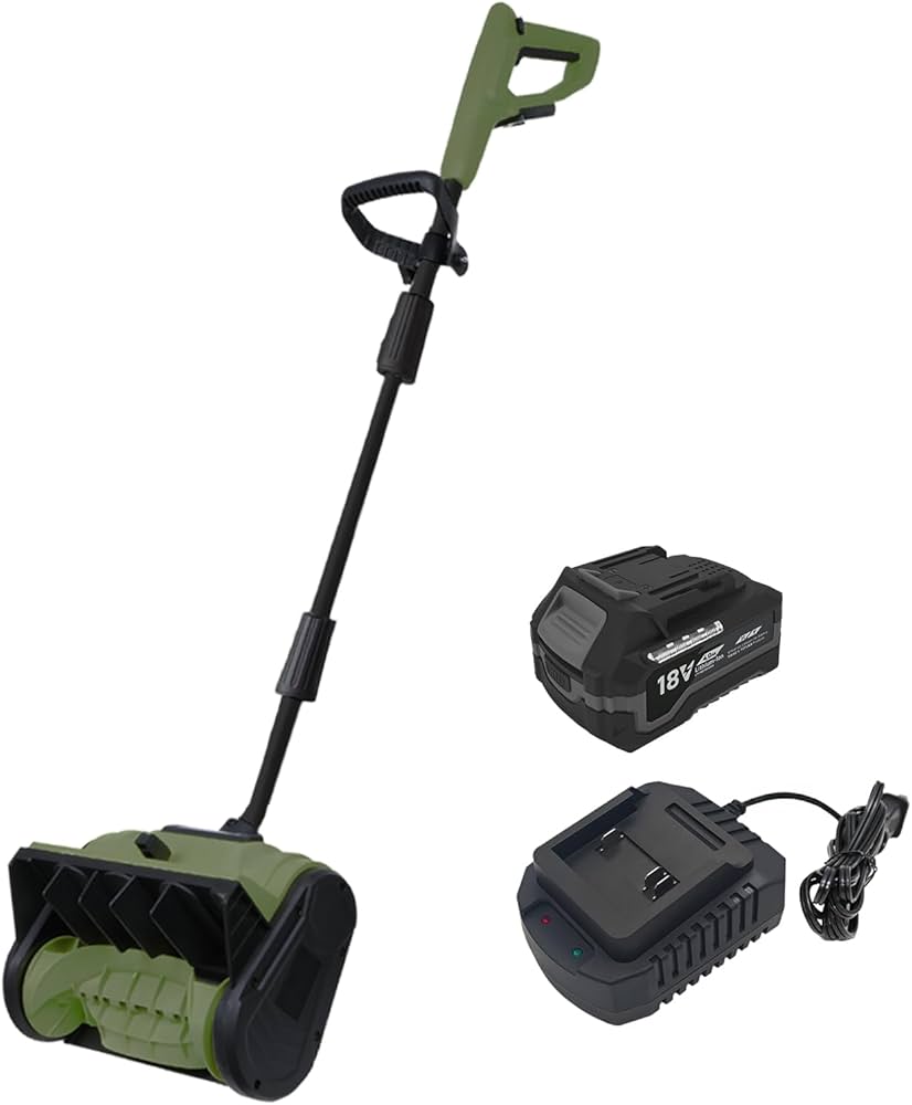 Amazon.co.jp: HAIGE(ハイガー) 電動除雪機 電動スノーショベル 家庭用