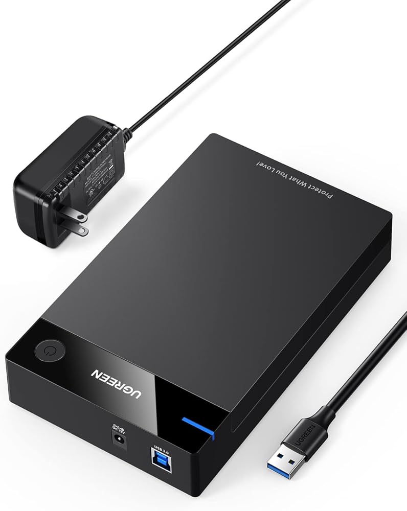 Amazon.co.jp: UGREEN 3.5インチ HDD ケース USB 3.2 Gen 1 ハード