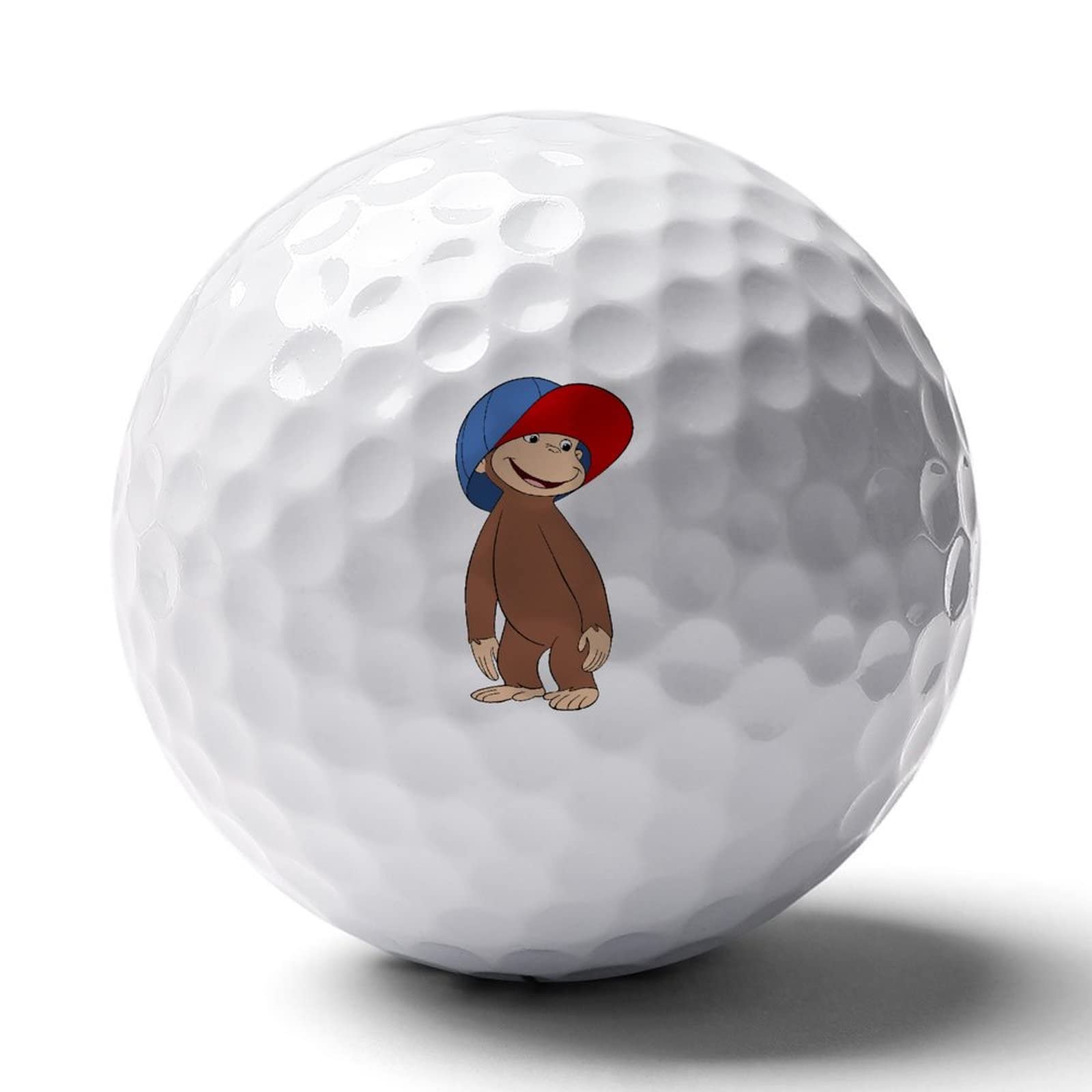 Amazon.co.jp: おさるのジョージ ゴルフボール メンズ 軽い 強くて丈夫