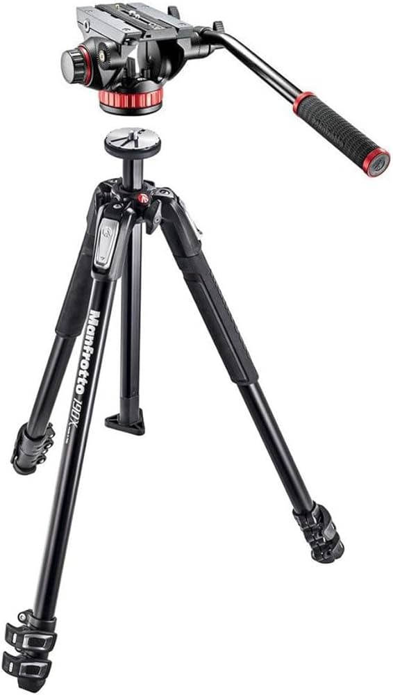 Amazon | Manfrotto MVH502AH Pro ビデオヘッド クイックリリースと
