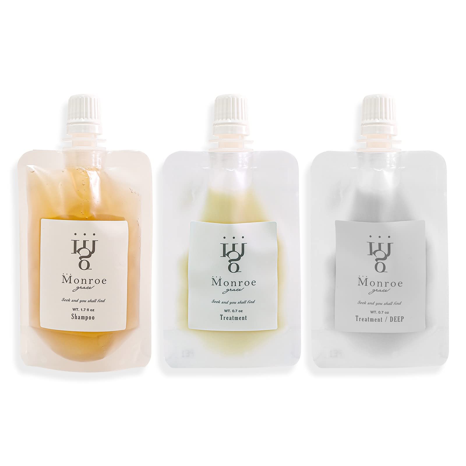 Amazon | モンローグレイス 3Days Pack トラベルセット シャンプー