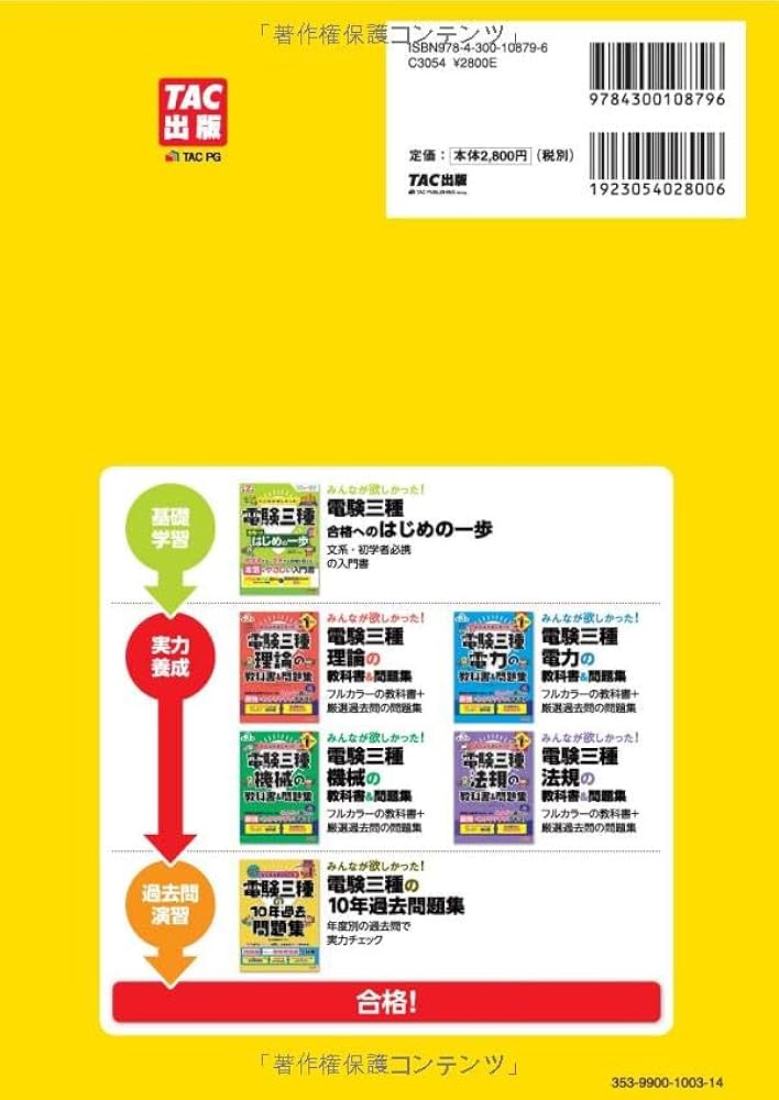 みんなが欲しかった! 電験三種の10年過去問題集 2024年度 [問題編＋