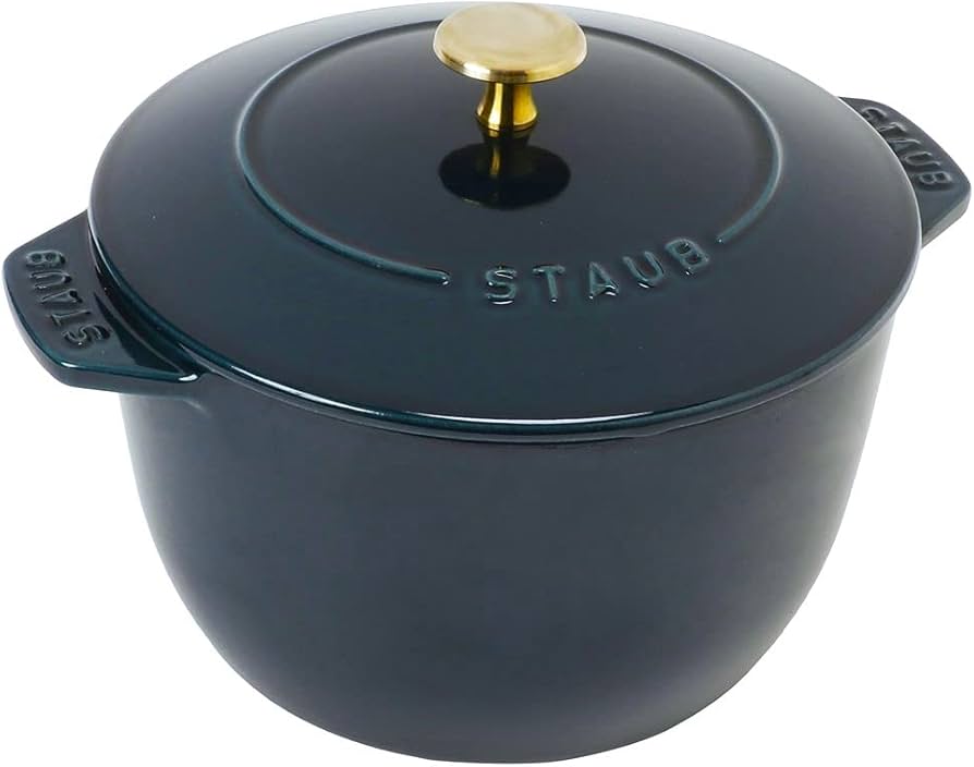 Amazon｜staub ストウブ 「 ラ ココット de GOHAN ラメール L 20cm