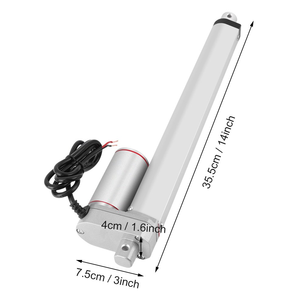 Amazon.co.jp: Akozon リニアアクチュエーター ストローク電動シリンダ