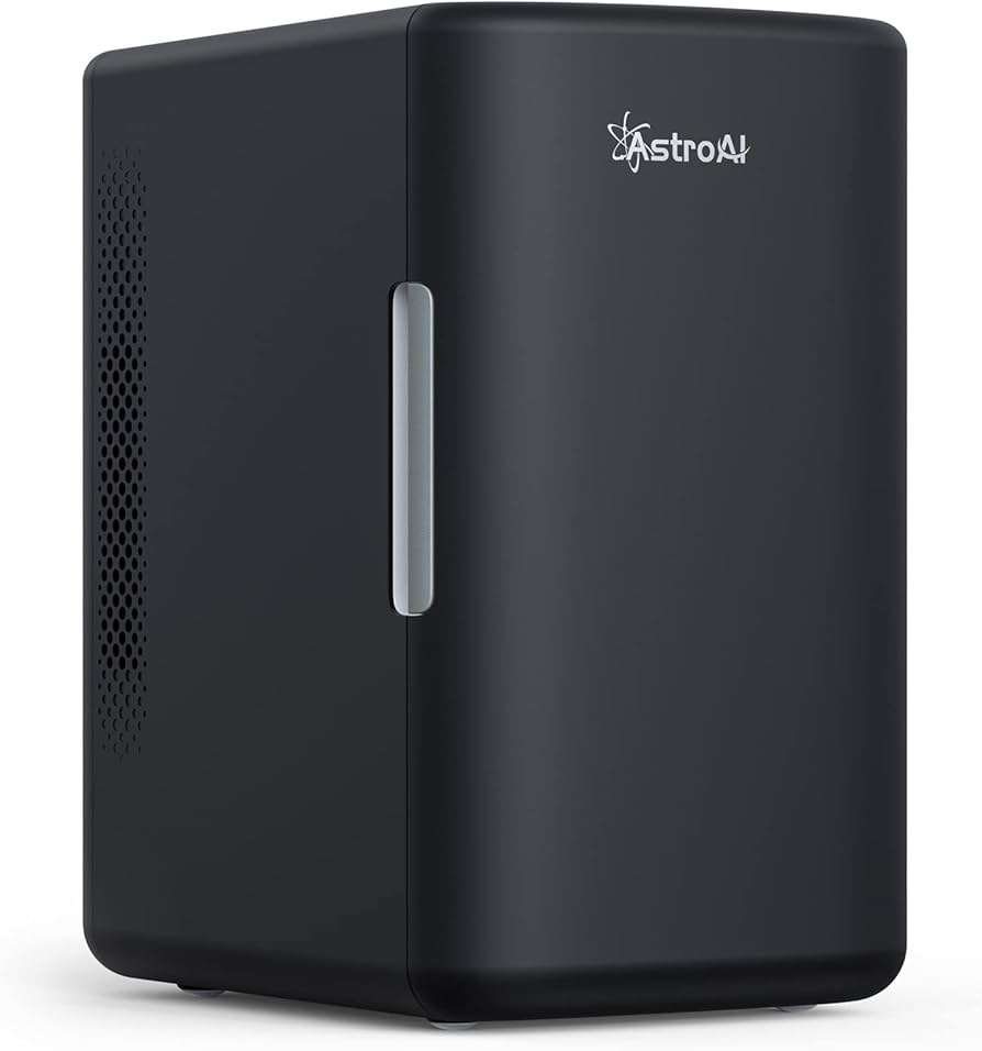 Amazon | AstroAI 冷蔵庫 小型 6L ミニ冷蔵庫 小型冷蔵庫 保温 冷温庫