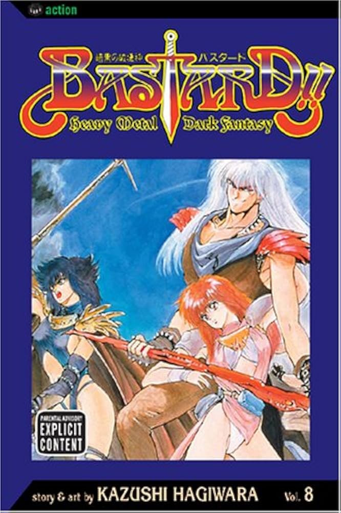 Bastard!! Heavy Metal, Dark Fantasy, Vol. 8: Hagiwara, Kazushi