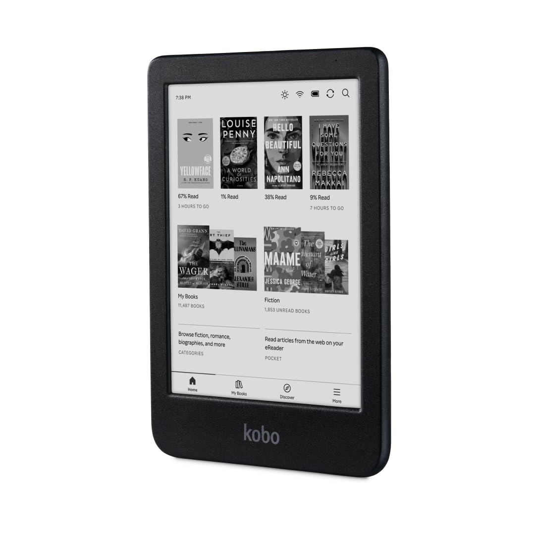 Amazon.com: Kobo Clara BW | eReader | 6” Glare-Free Touchscreen