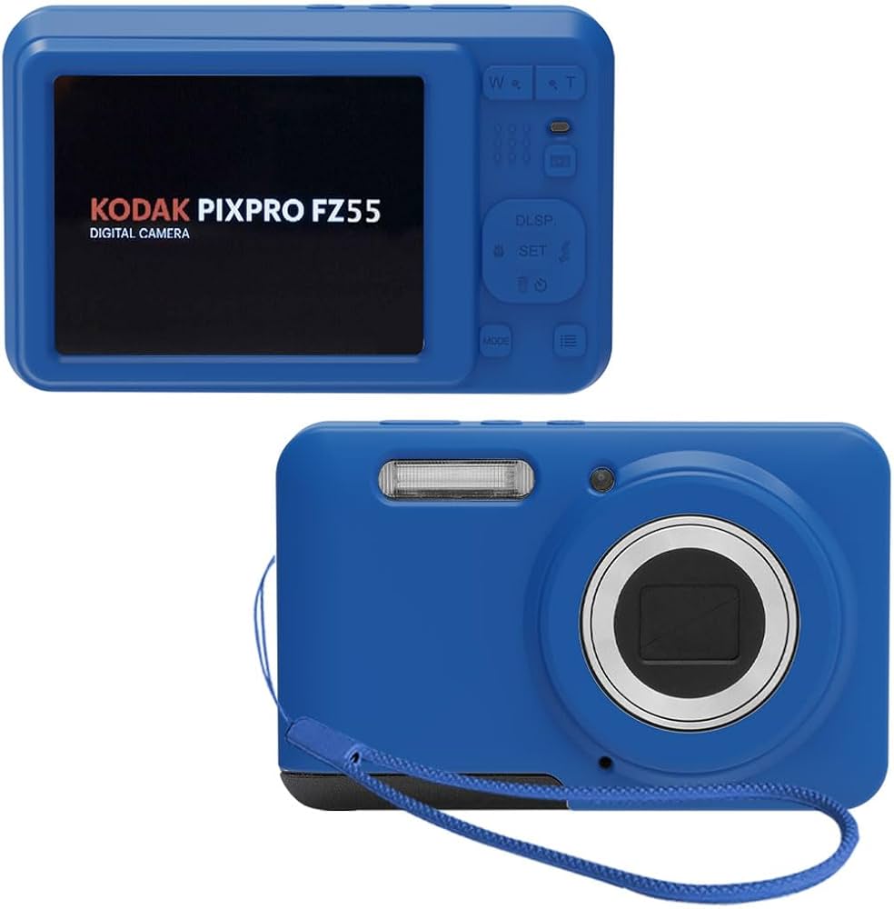 Amazon.co.jp: Kodak PIXPRO FZ55 対応 シリコンカバー【LAZIRO】Kodak