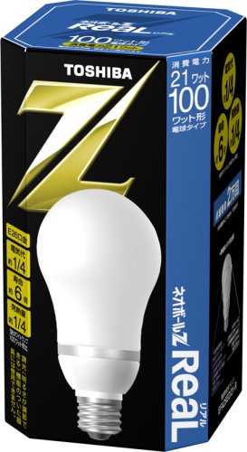 Amazon | TOSHIBA ネオボールZリアル A形 100ワットタイプ 昼光色