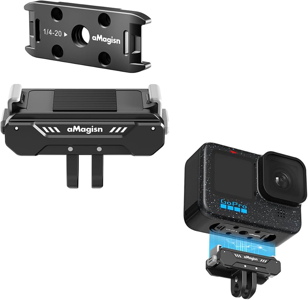 Amazon | SHEAWA GoPro Hero 12用磁気マウントアダプター マウント