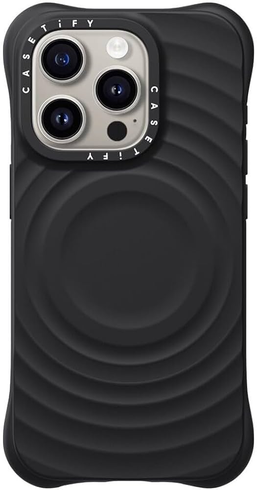 Amazon.co.jp: CASETiFY ウェーブ シリコン iPhone 15 Pro ケース [波