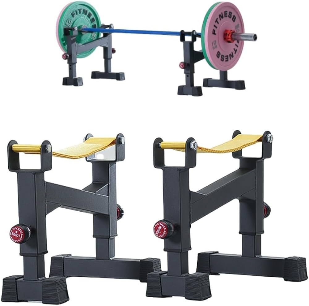 Amazon | Hubiuyo バーベルラック、 バーベルスタンド、パワーラック