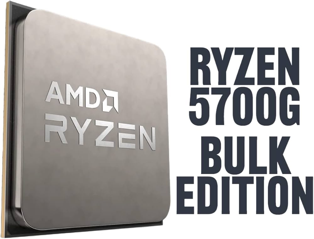 Amazon | AMD Ryzen 7 5700G(バルク版) 3.8GHz 8コア / 16スレッド