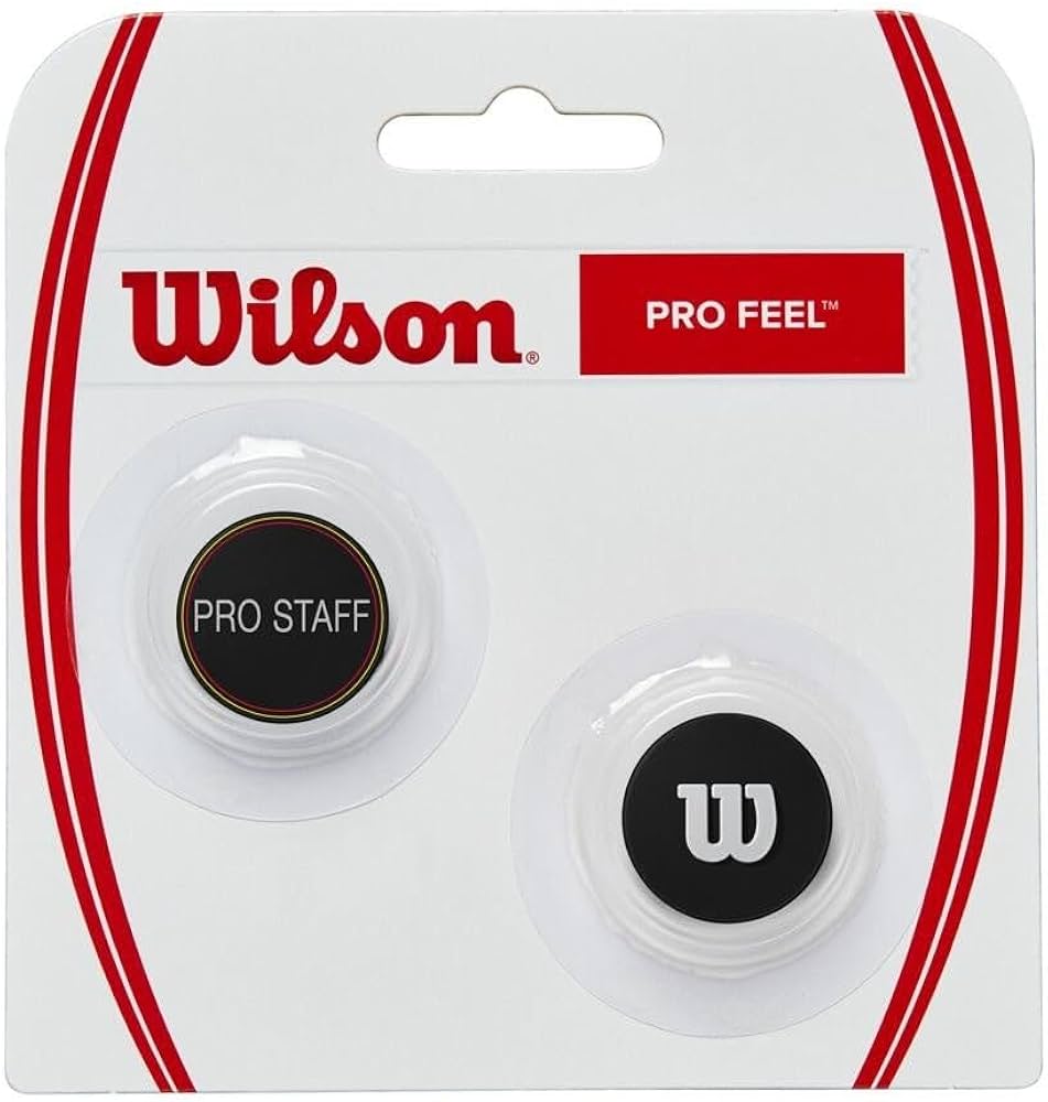 Amazon | Wilson Sporting Goods Pro Feel Pro Staff Dampener, red