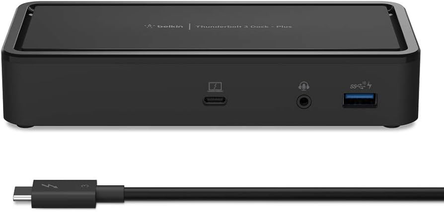 Amazon.co.jp: Belkin Thunderbolt 3 Dock Plus 2.6フィート