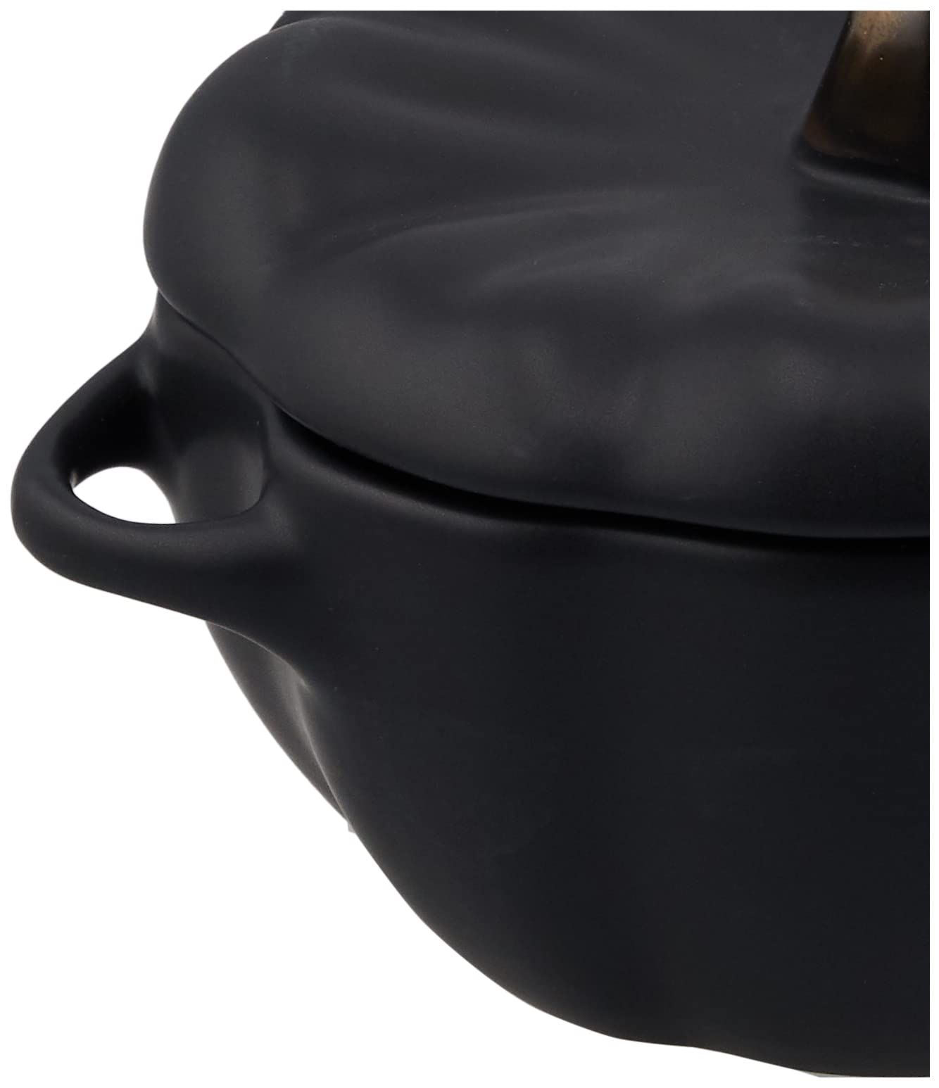 Amazon｜staub ストウブ 「 パンプキン ココット 12cm ブラック
