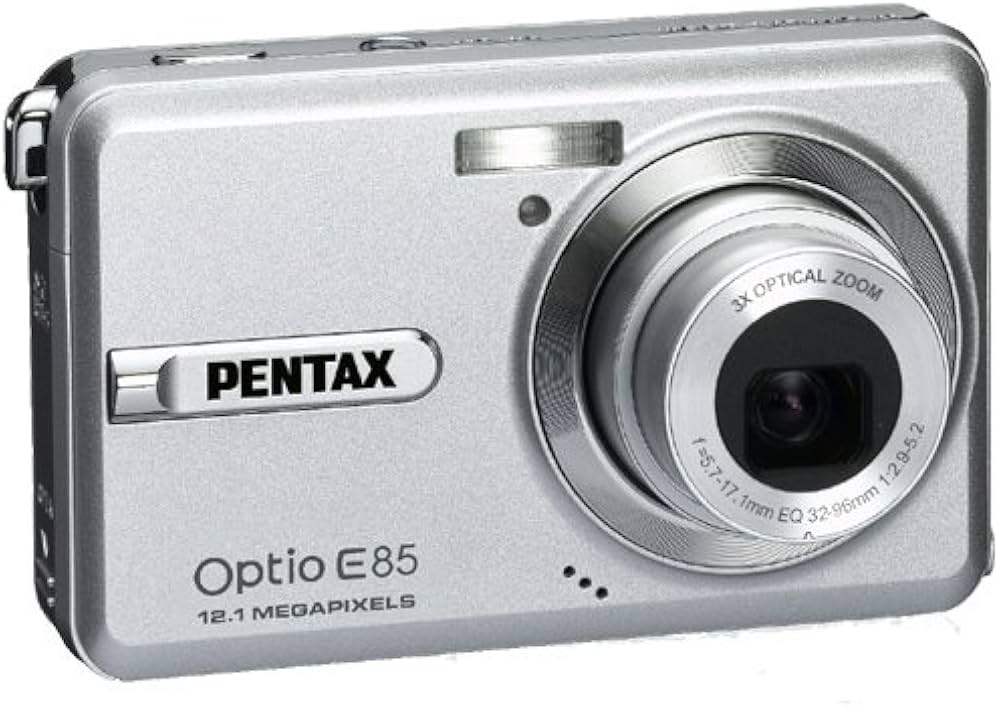 Amazon | PENTAX デジタルカメラ Optio E85 シルバー 1210万画素 光学3