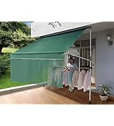 Amazon | リビングアウト(Living Out) 物干し竿付きオーニング 日よけ