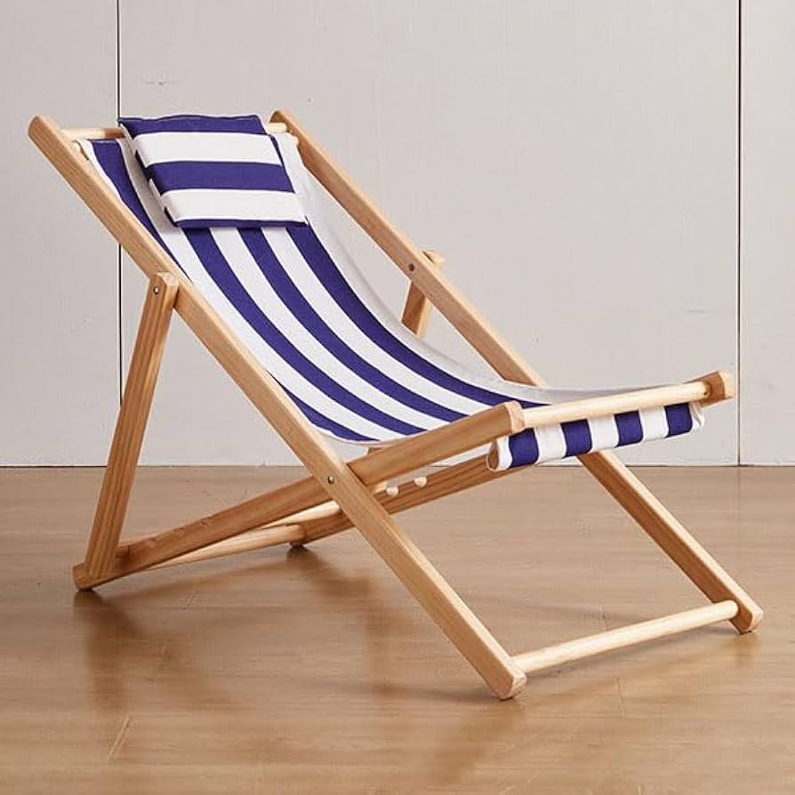 Amazon | フォールディングデッキチェア ロッキングチェア ビーチ